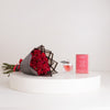 Lancôme La Vie Est Belle L’Elixir Eau de Parfum for Women 100ml & Red Roses Bouquet