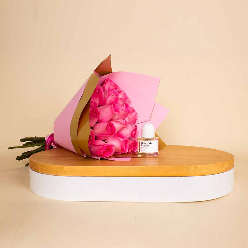 Nuit Fr Lecheagrances Dulce de | 15 Pink Flower Bouquet