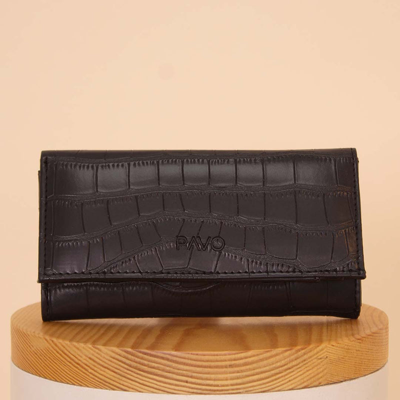 PAVO Women’s Wallet - Black