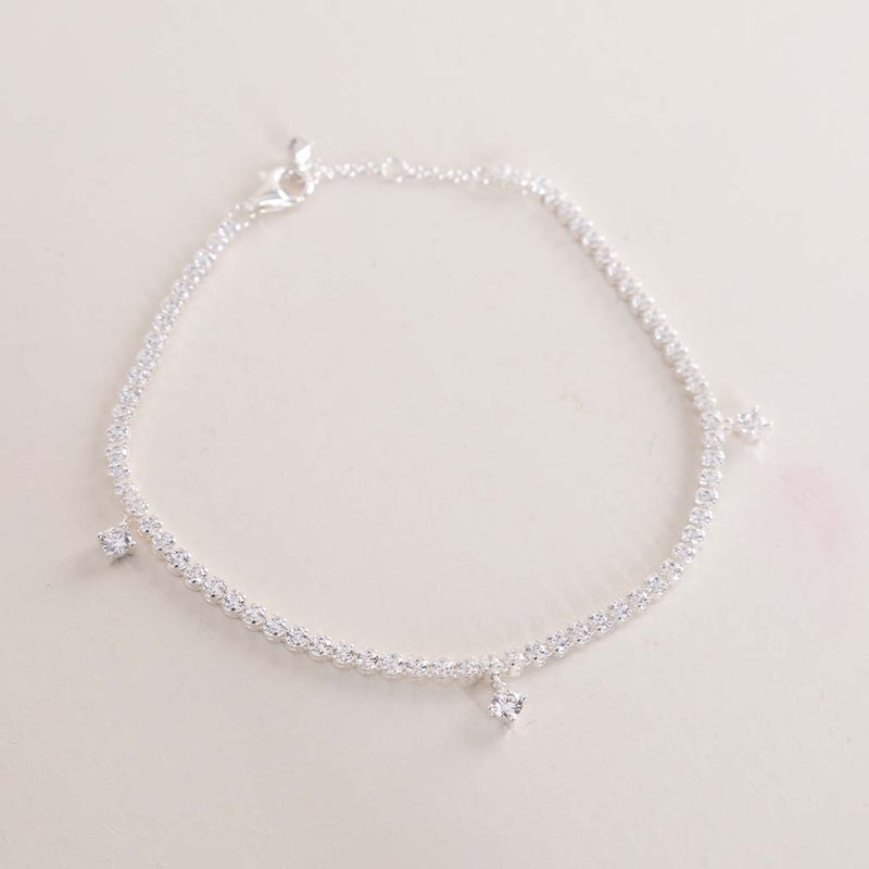 Pandora Sparkling Drops Tennis Bracelet