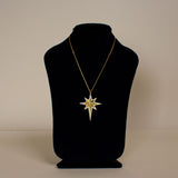 Feliz Moda star silver necklace gold plated | 15 Pink Flower Vase