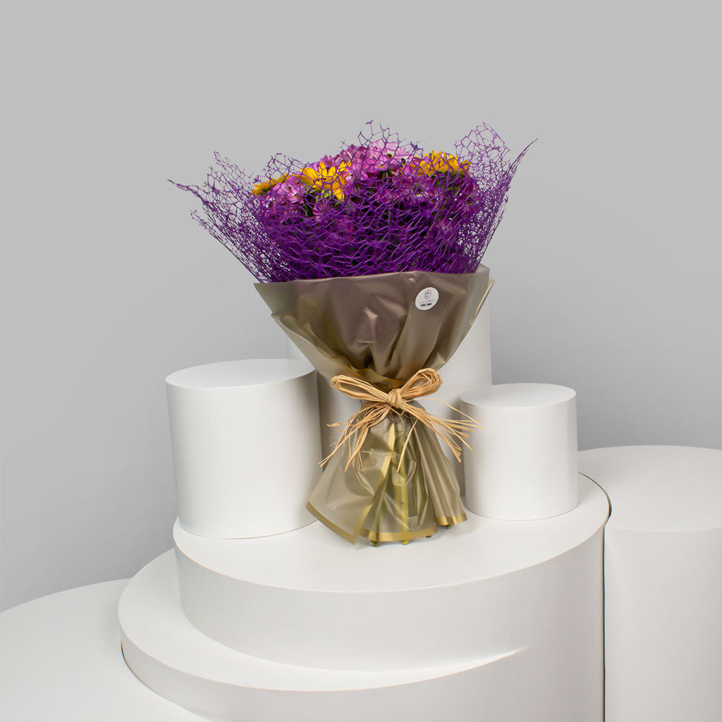 Vibrant Sunflowers & Regal Reagan Blooms