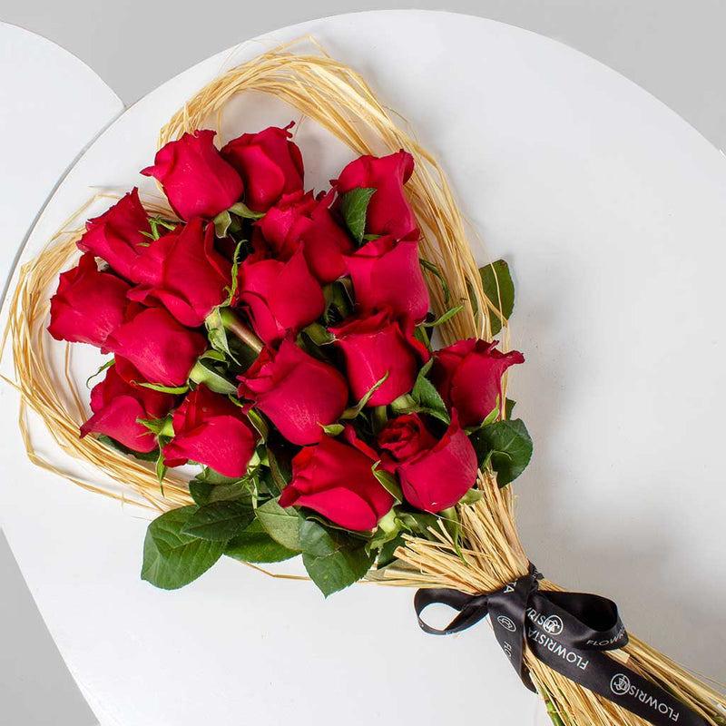 Red Heart Bouquet