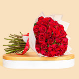 The Sweetheart’s Bliss Bouquet | 50 Red Rose