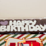 Fleur Happy Birthday Chocolate Bar – 45g Milk Chocolate
