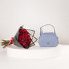 Cocan luxurious Bag with Hand Bouquet 20 Roses