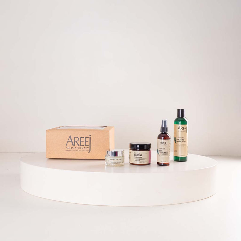 Areej Skincare Gift Bundle & Red Roses Boutique