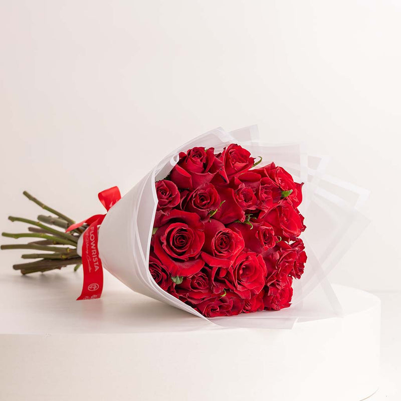 20 Red Roses Bouquet