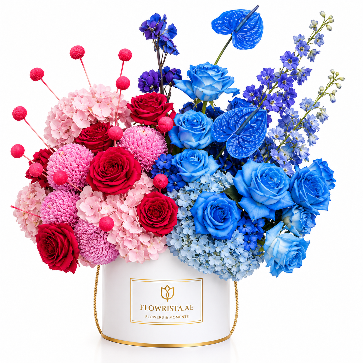 Armaf Bucephalus No. XII Man EDP & Blue Pink Harmony Flower Box