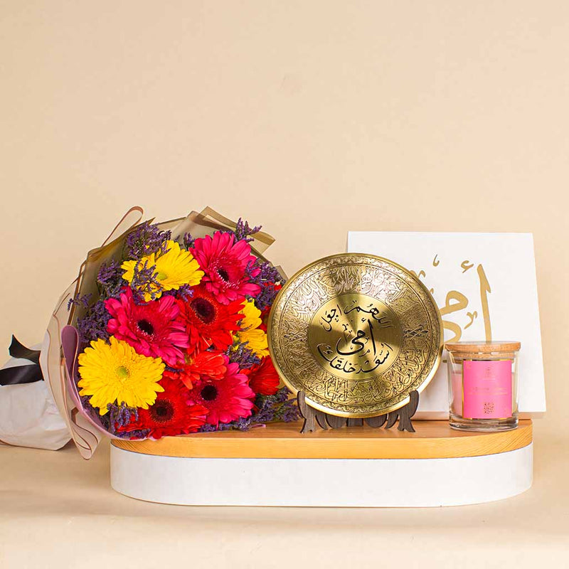Light & Warmth of Mom| Gerbera Bouquet
