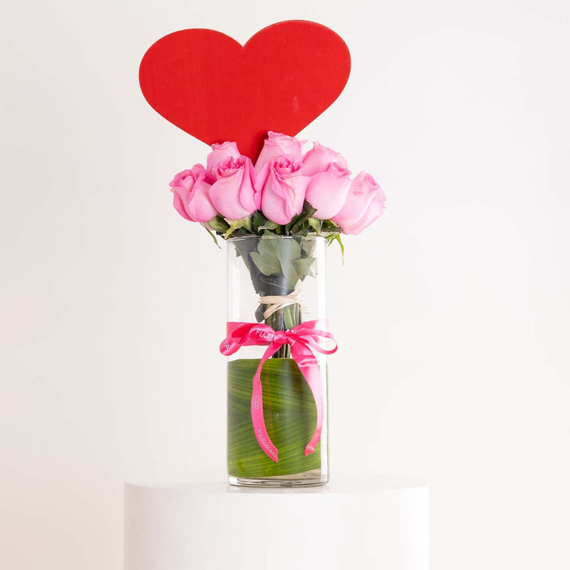 Valentine Heart Revival Vase