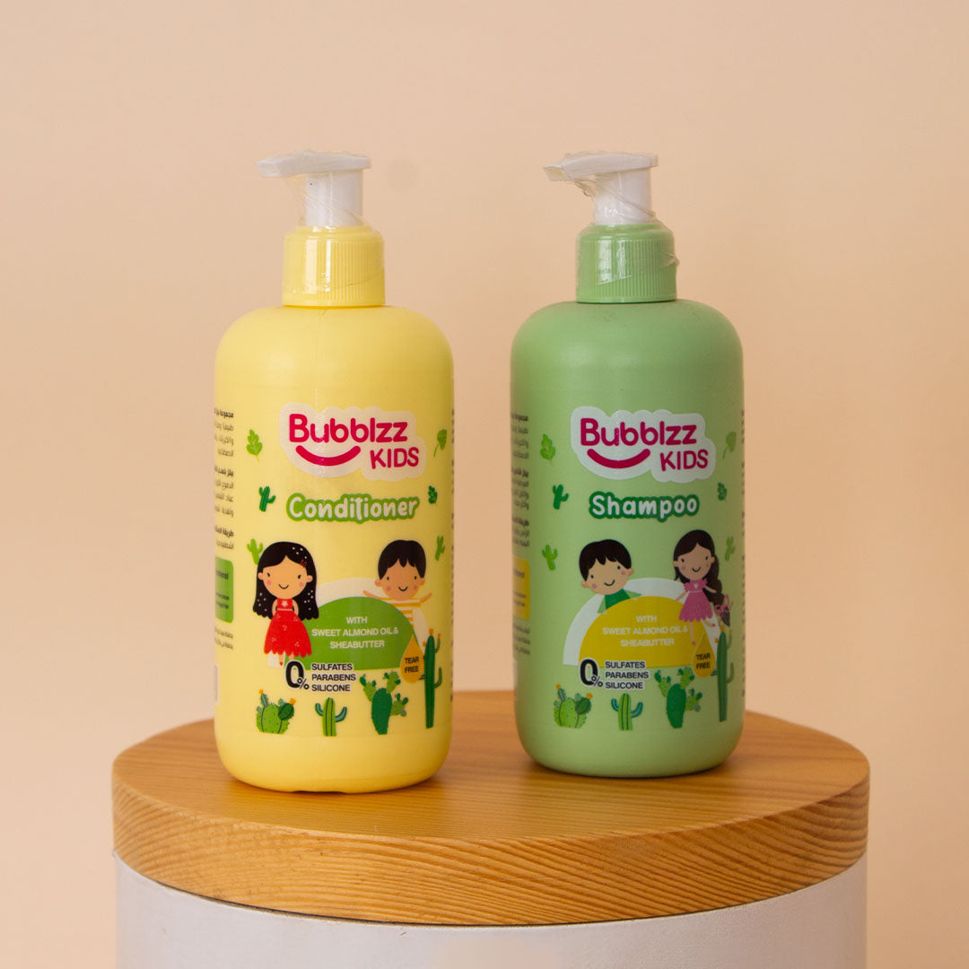 Bubblzz Kids Hair Kit & Pink Roses