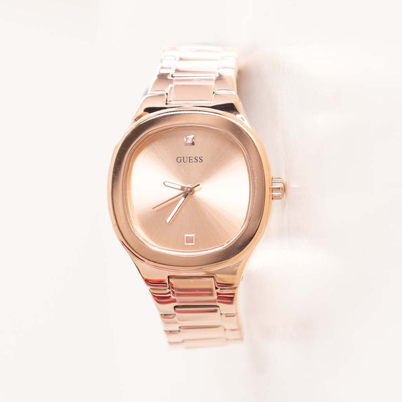 GUESS Ladies Gold Tone Analog Watch