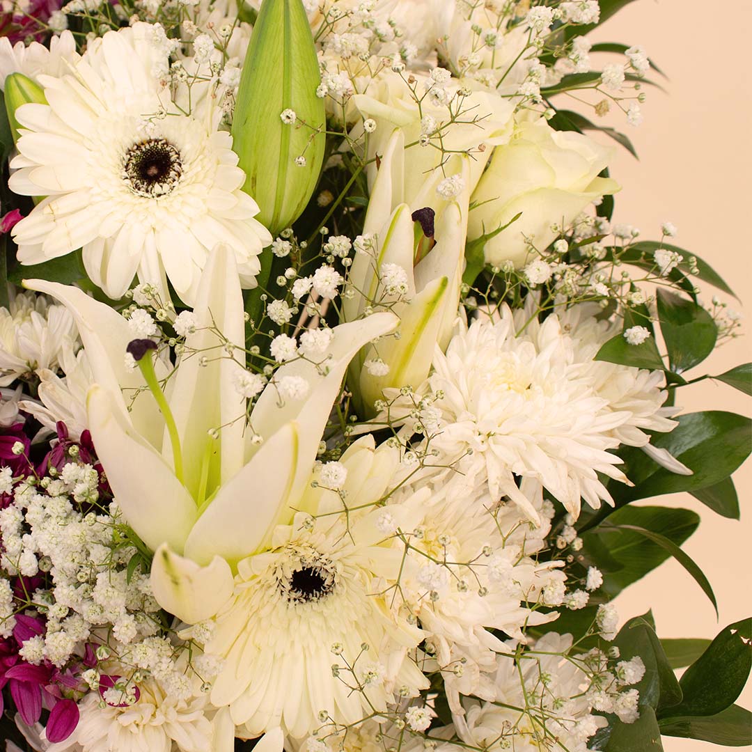 Flowrista | Pink Roses, Gerbera & Lily Box