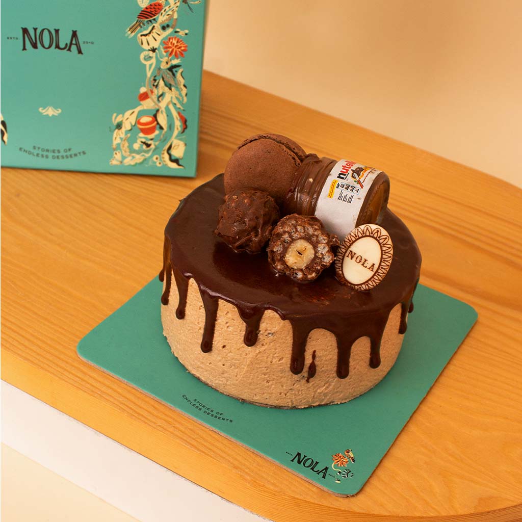 Nola Nutella Crunchy Cake