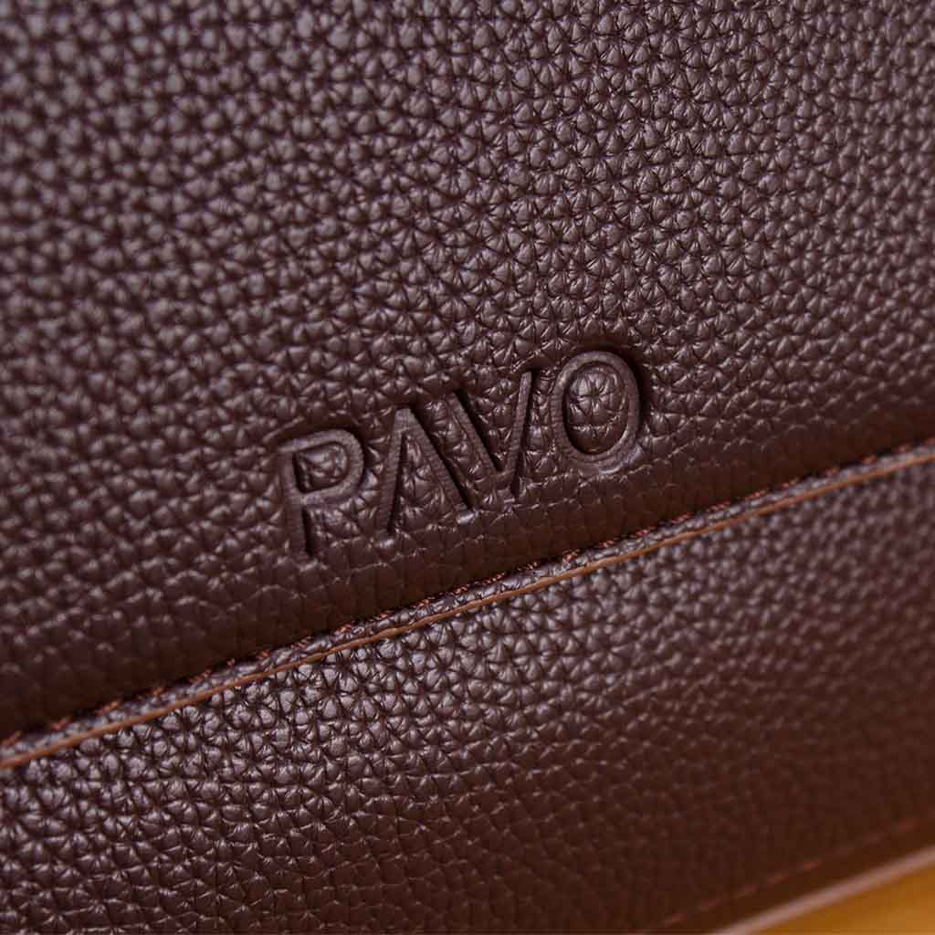 Pavo Brown Cross Handbag and Purble Unique Vase