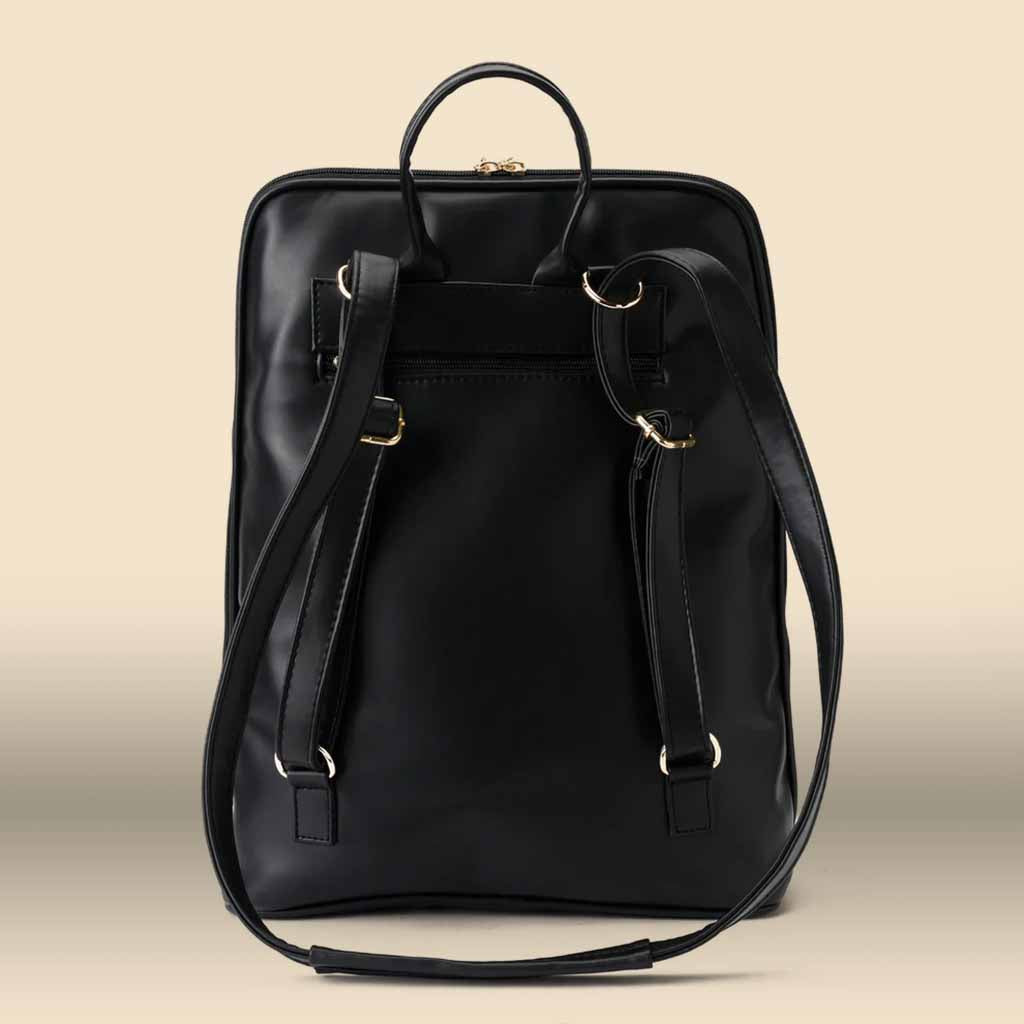 Pavo Laptop Backpack - Black