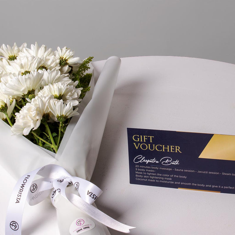 Luxurious Bouquet with Ghazal Spa Voucher