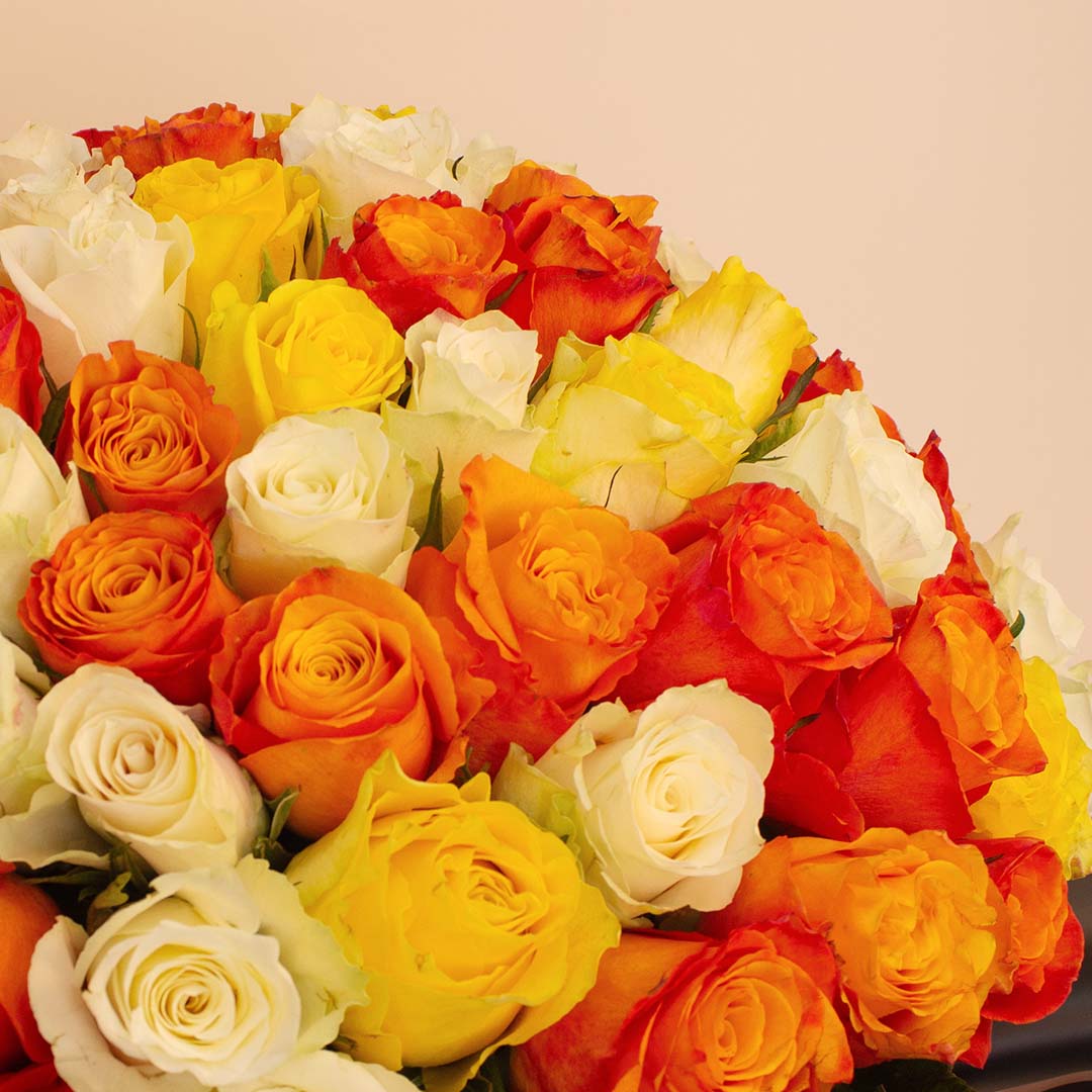 Flowrista | Bouquet of 150 Mixed Roses