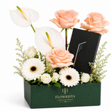 Armaf Bucephalus No. IX Man EDP & Peach Elegance Flower Box