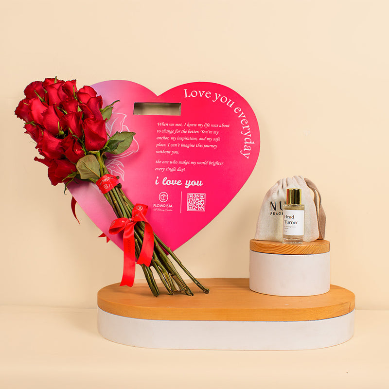 Nuit Fragrances Head Turner & Special Heart 15 Roses