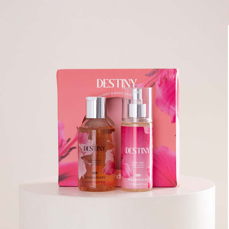 Soul & More Destiny set of 2 | A bouquet of 15 pink flowers