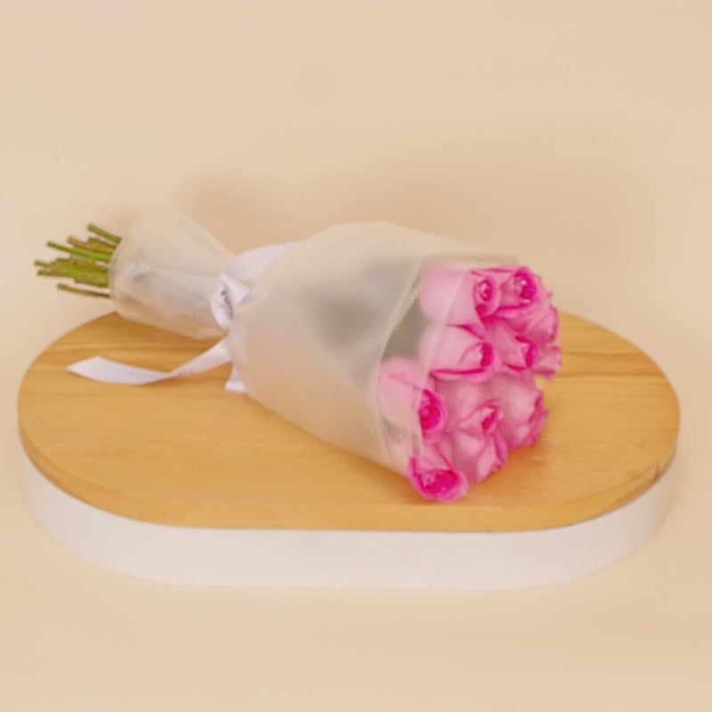 Elegant Pink Rose Bouquet