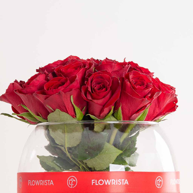 Scarlet Reverie Vase