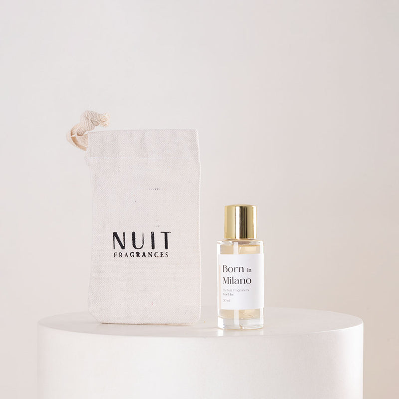 Nuit Born In Milano Eau de Parfum 50ml & Pink Roses Bouquet