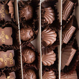 House of Cocoa Chocolate Box 48pieces and 20 red roses