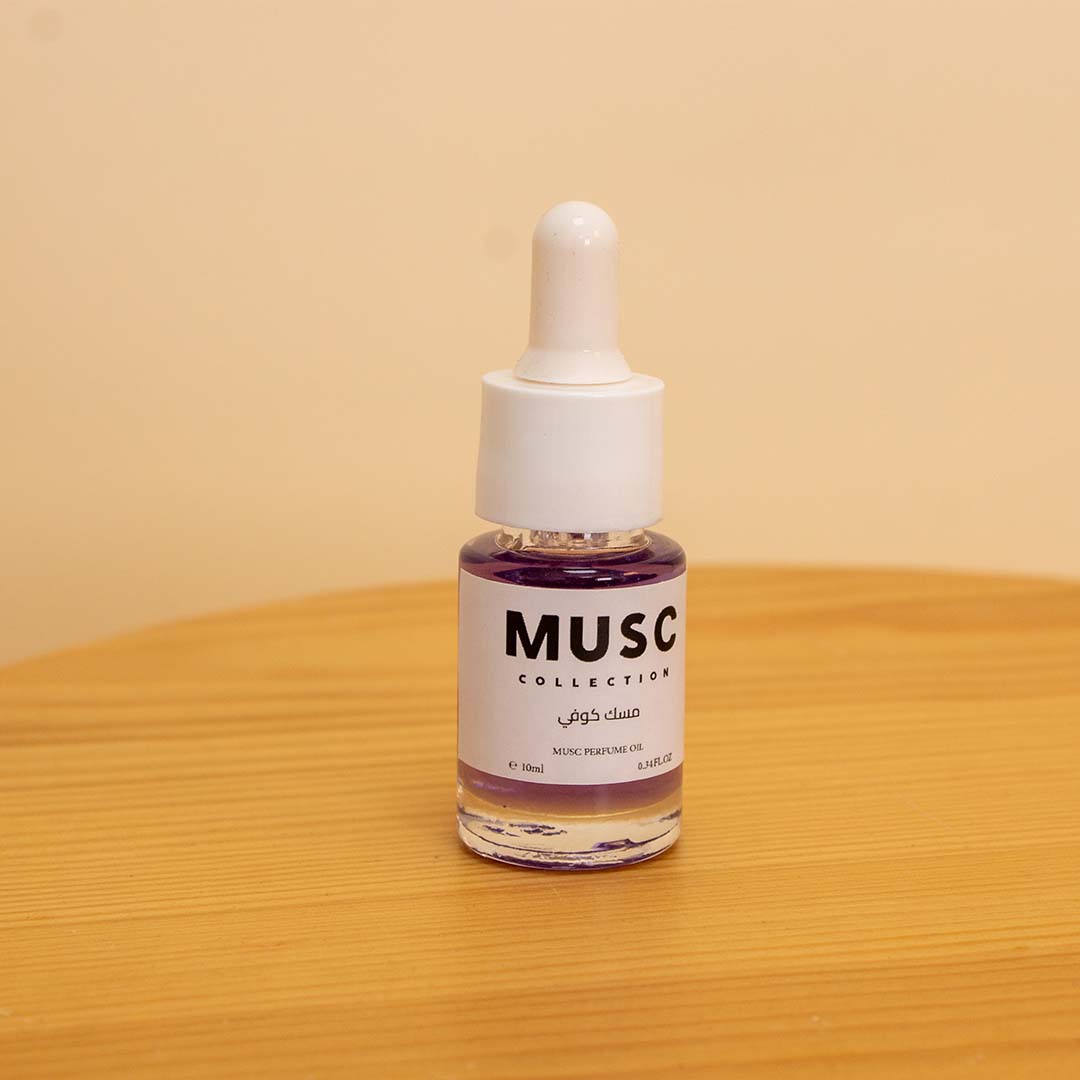MUSC Coffee Musk Oil 10ml & Red Roses