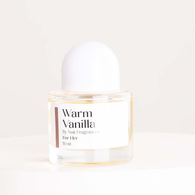 Nuit Warm Vanilla 50ml & Pink Roses Bouquet