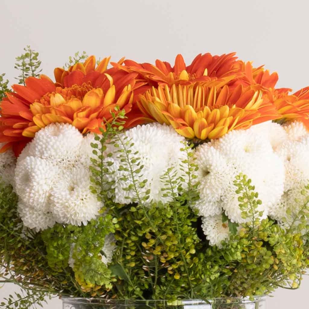Amber Glow Vase