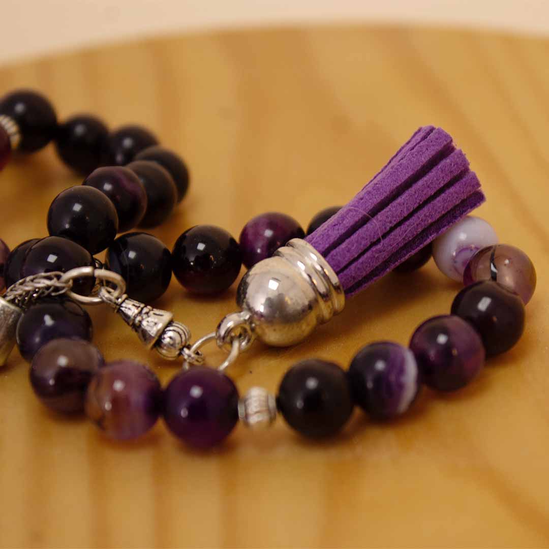 Purple Suleimani Rosary