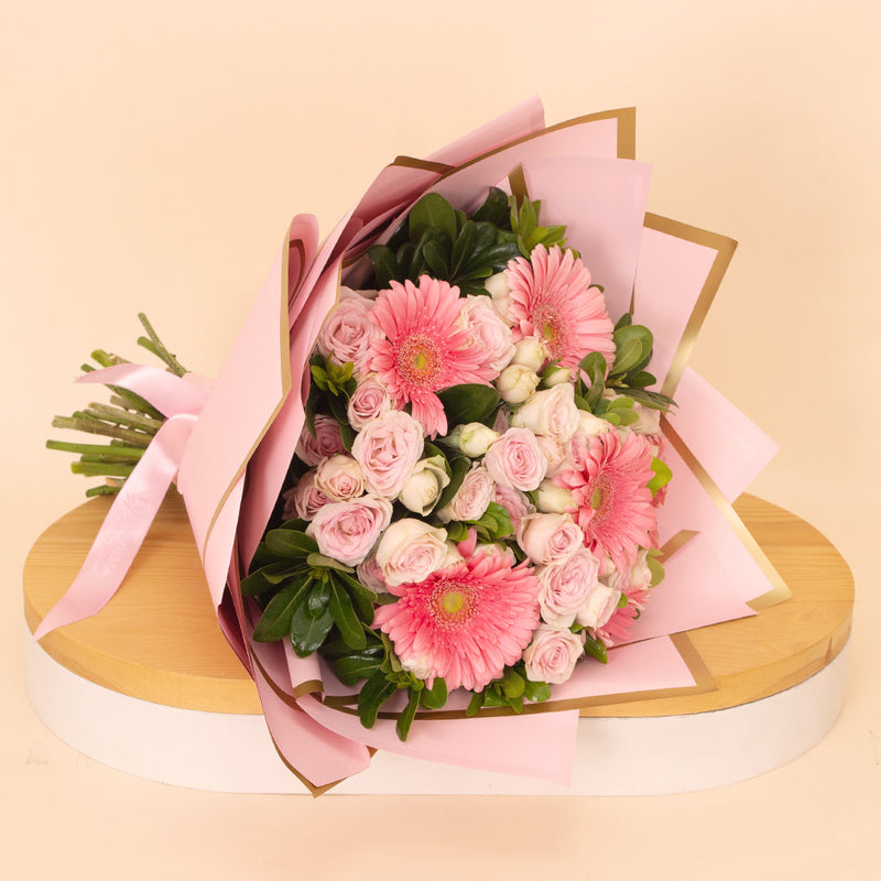 Flowrista | Gerbera & Baby Rose Bouquet