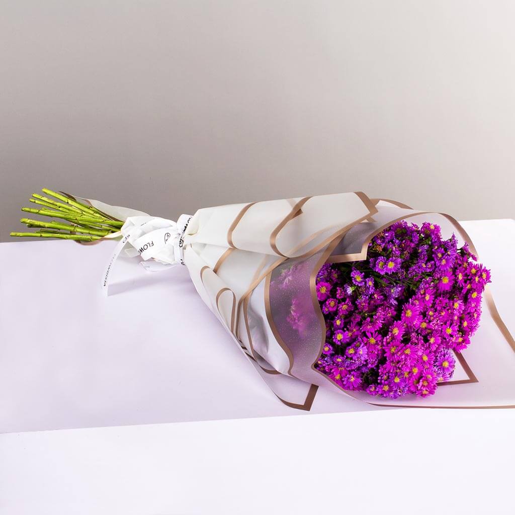 Flowrista Purple Chrysanthemum Bouquet