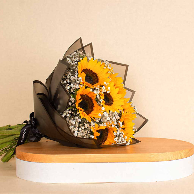 SunFlower Hand Bouquet