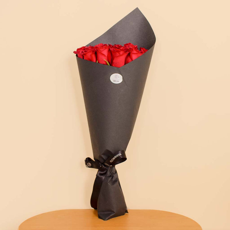 Cone Bouquet of Roses