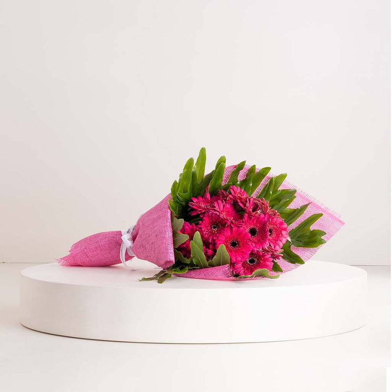 Fuchsia Gerbera Bouquet