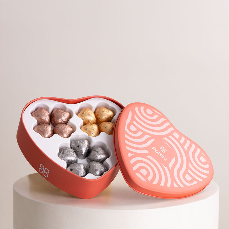 Patchi Chocolates 245g & Revival Roses Bouquet