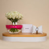 Guess Montage Watch GW0588L2 & 20 White Roses