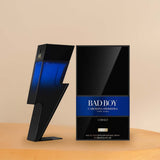 Carolina Herrera Bad Boy Cobalt Perfume 100ML and 15 Red Roses Vase