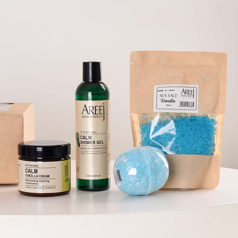 Areej Self-Care Spa Kit | Vanilla Bliss Collection
