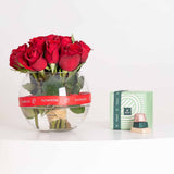 Patchi Chocolate Box 250g | 15 Red Rose Vase