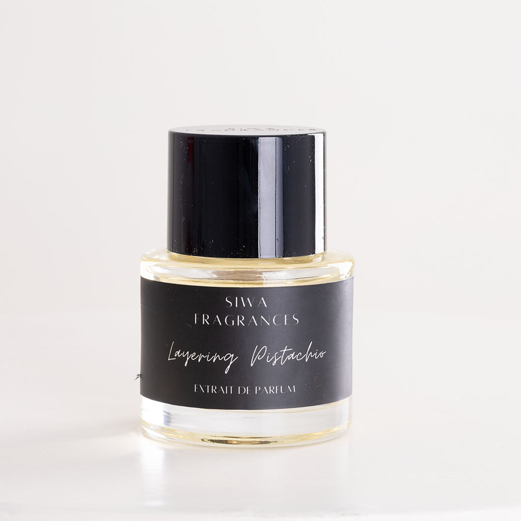 Siwa Layering Pistachio Eau de Parfum & White Roses Bouquet