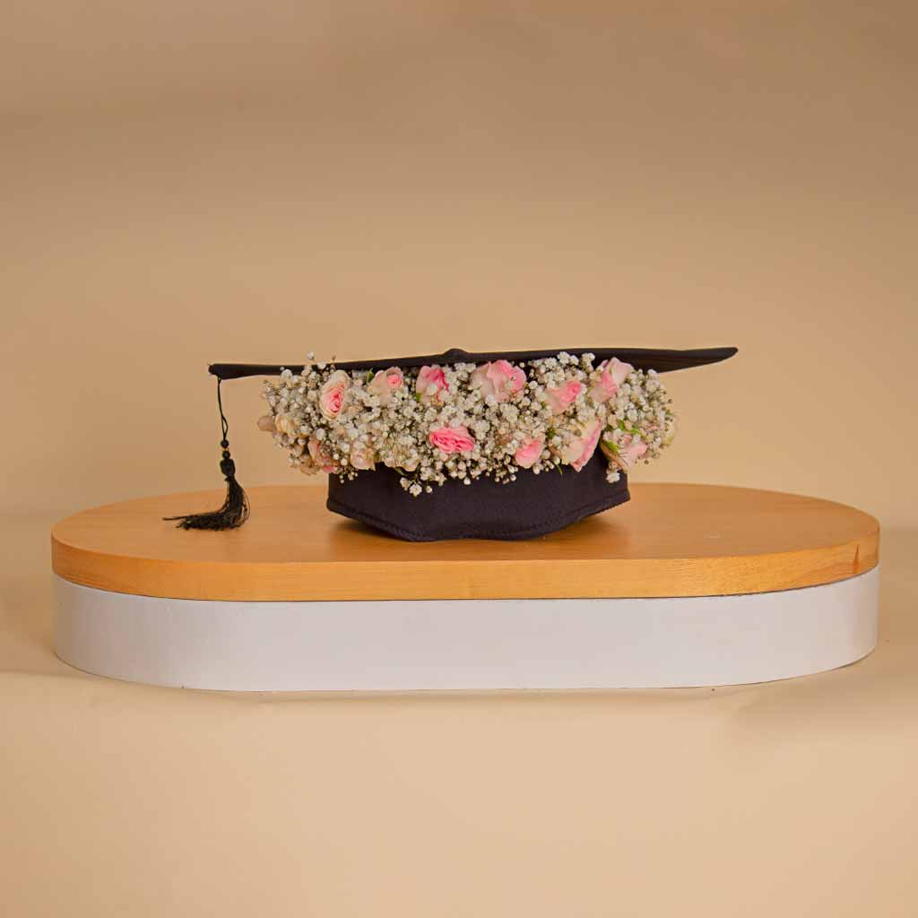 Floral Graduation Cap