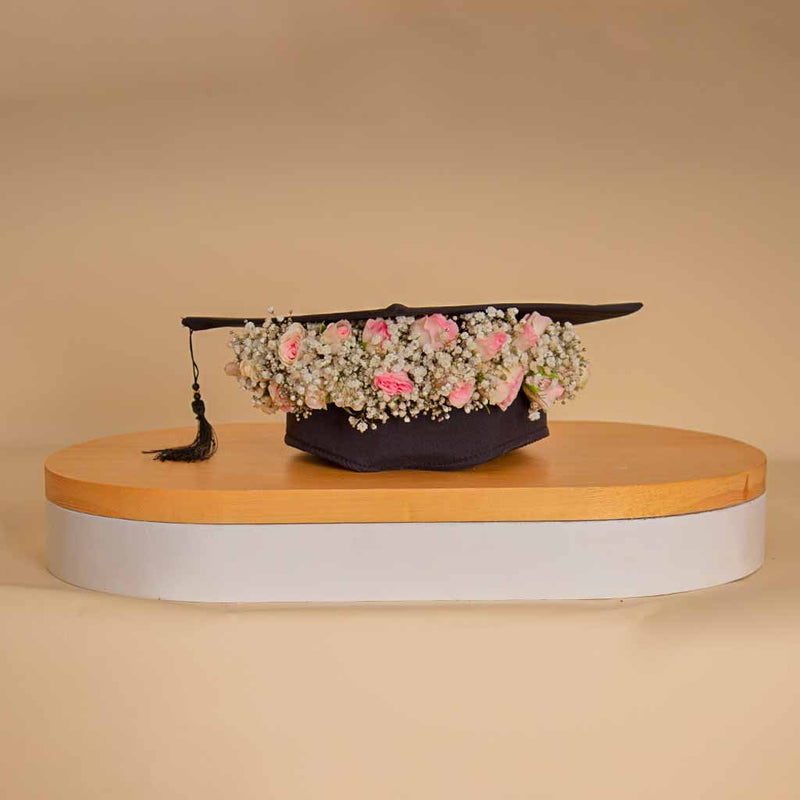 Floral Graduation Cap