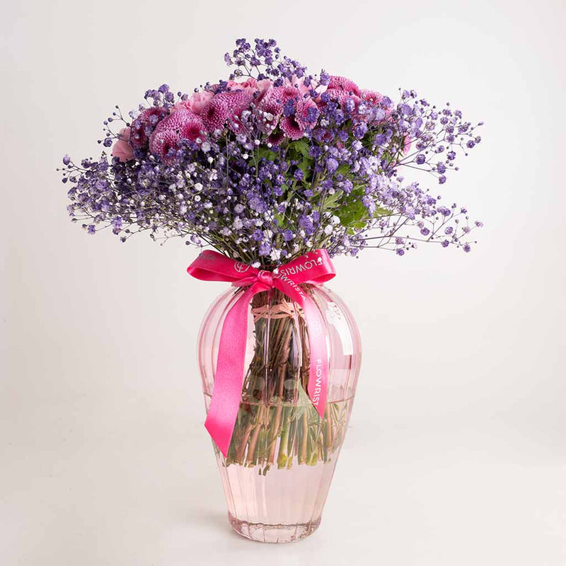 Lollipop Carnation Vase