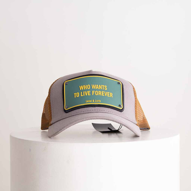 Levai & Loris Who Wants To Live Forever unisex cap