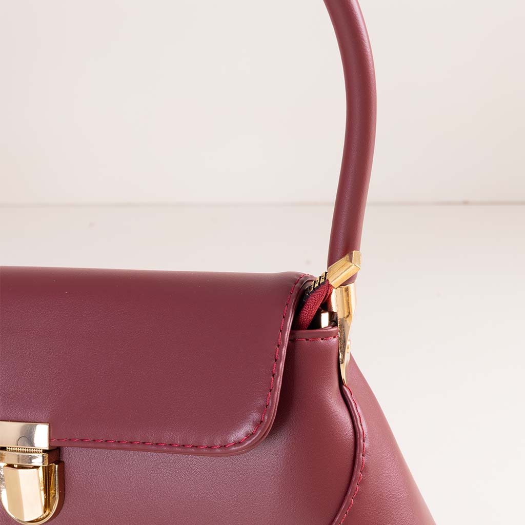 Alamki Arvin Bag – Burgundy